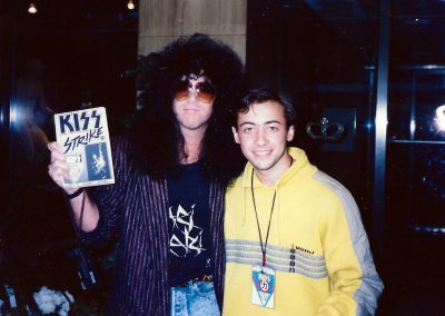 Eric Carr with Fan Nicole