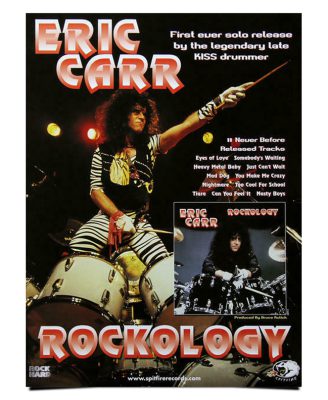 Eric Carr "ROCKOLOGY" Poster