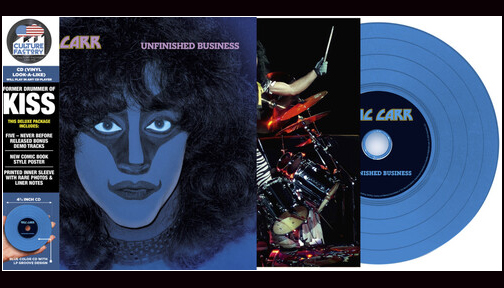 Eric Carr_ UNFINISHED BUSINESS BLUE CD image