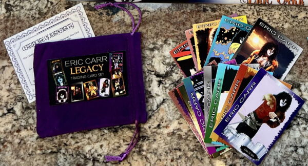 Eric Carr LEGACY TRADING CARDS.