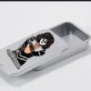 Silver Creatures, Metal Guitar Case with Eight Picks