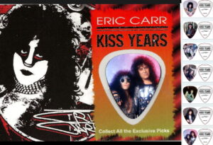 ERIC CARR, "KISS YEAR'S" GUITAR PICKS